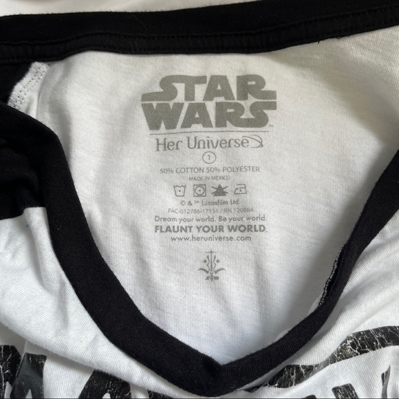 Star Wars Her Universe Baseball Tee - Picture 3 of 4